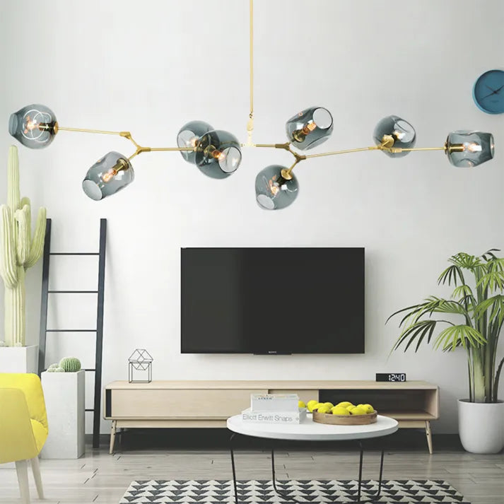 Lumivista | Moderne Glas-LED-Hängeleuchte