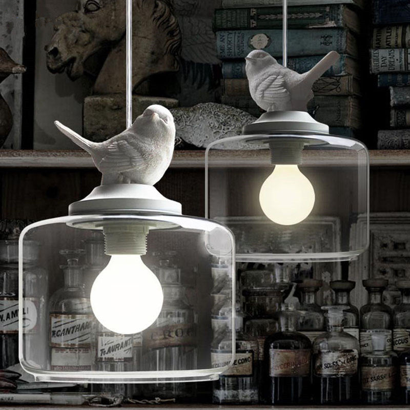 Avira | Pendelleuchte im Vogelglas-Design