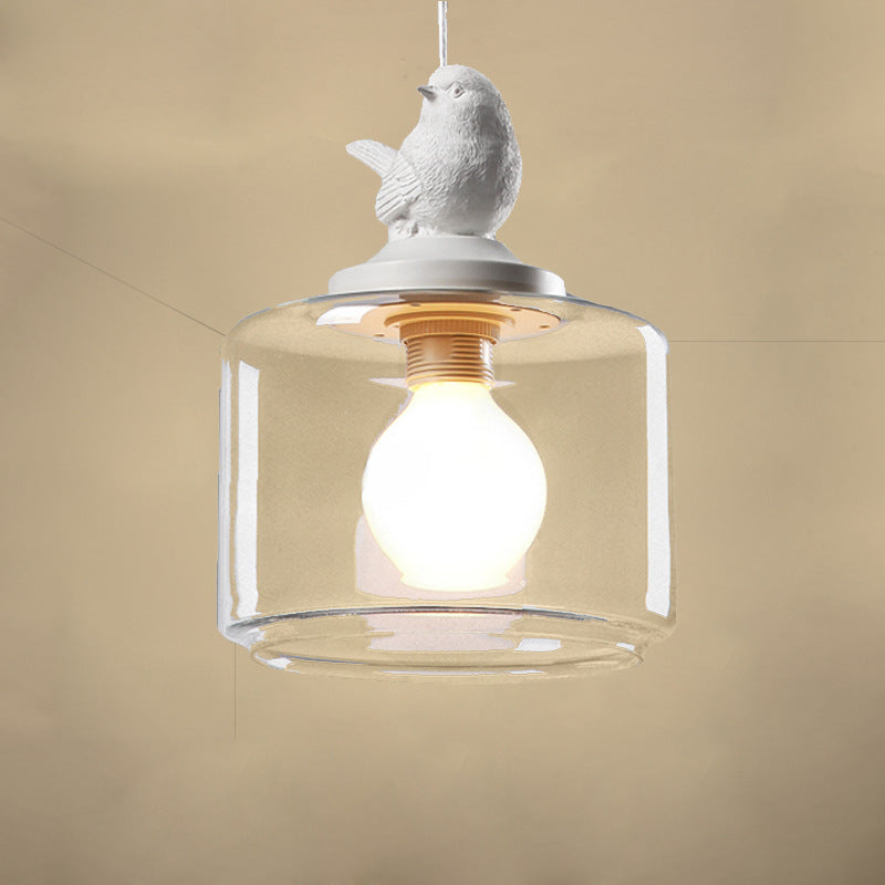 Avira | Pendelleuchte im Vogelglas-Design