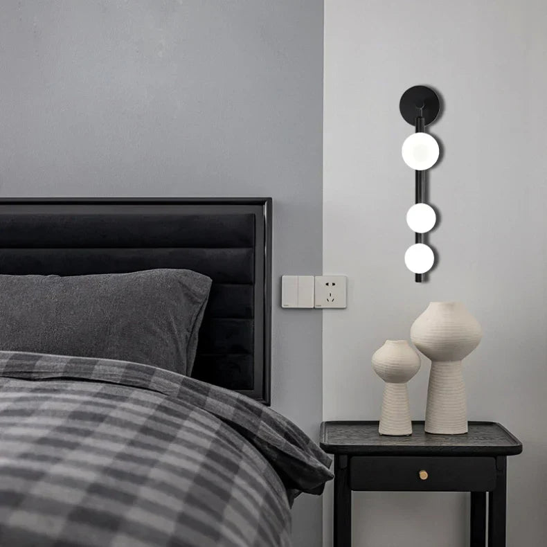 Sona | Glas-Kugel Design LED Wandlampe Modern