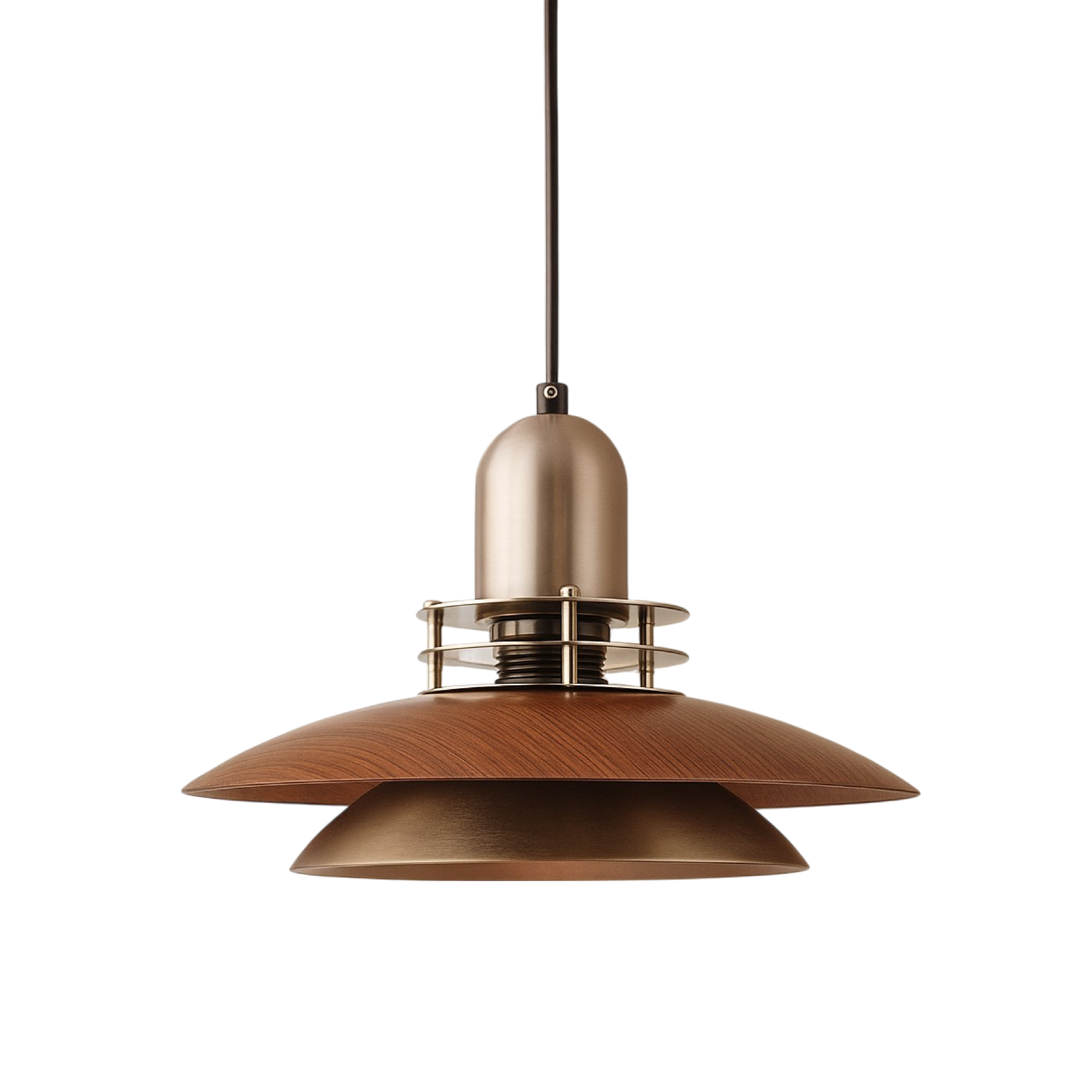 Tavaro | Pendelleuchte mit Holz-Design