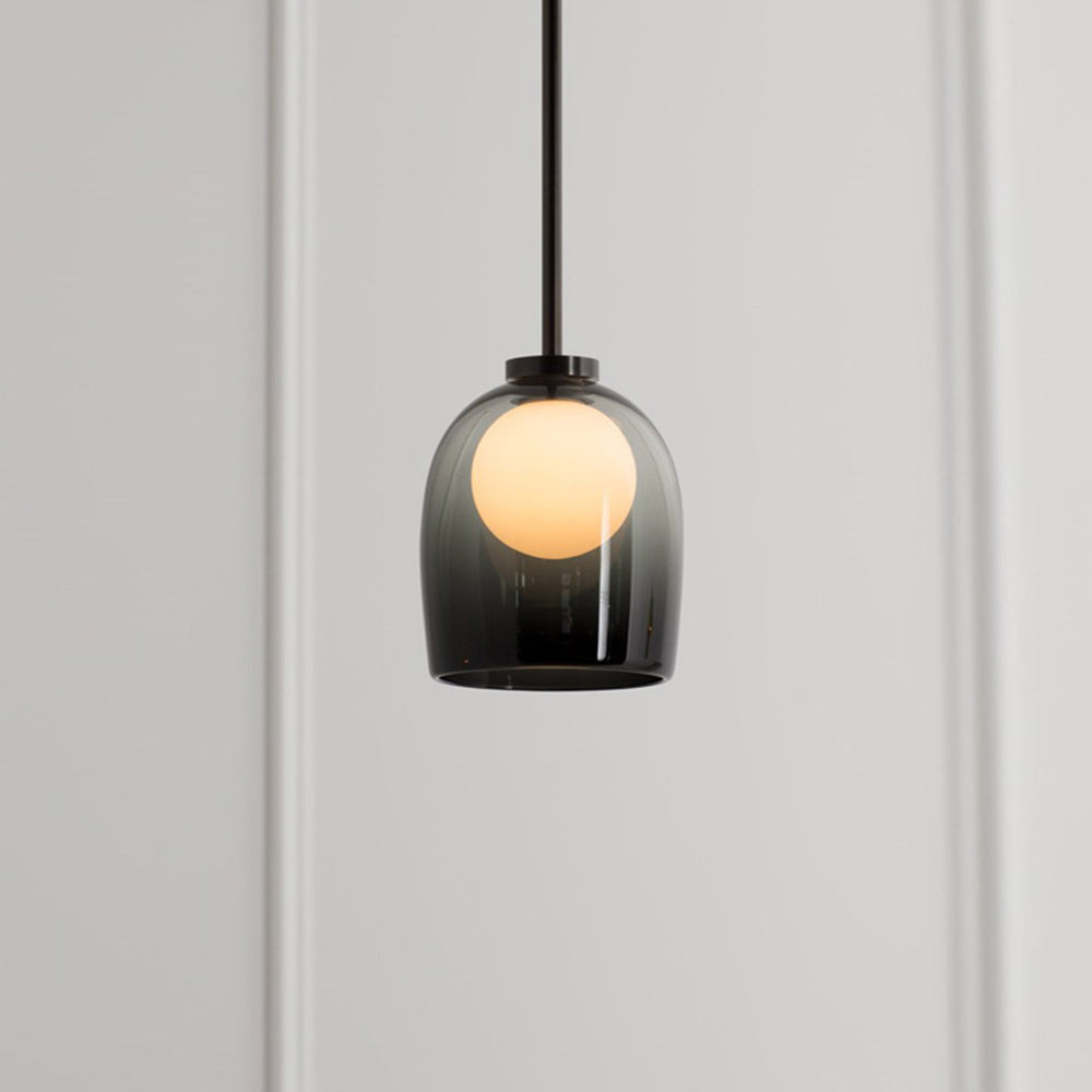 Orvya | Pendelleuchte im Glaszylinder-Design