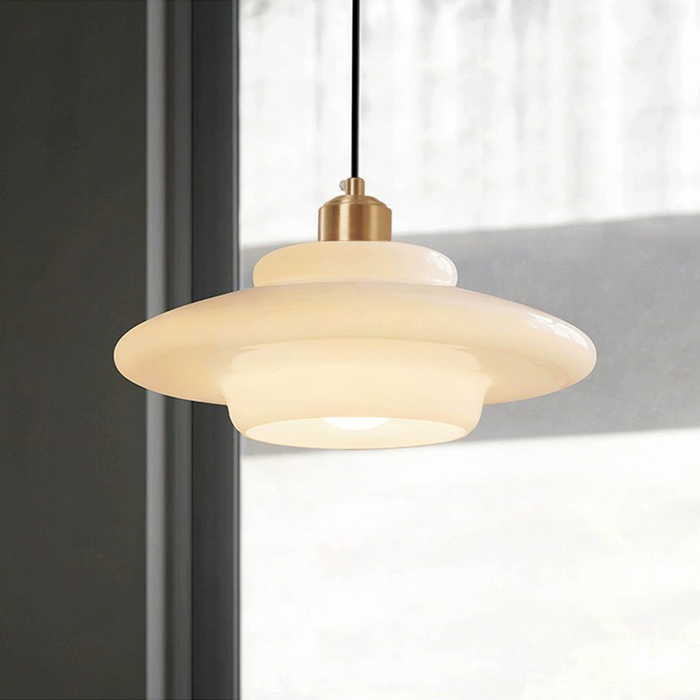 Orvella |  Glas-Pendelleuchte im Art-Déco-Stil