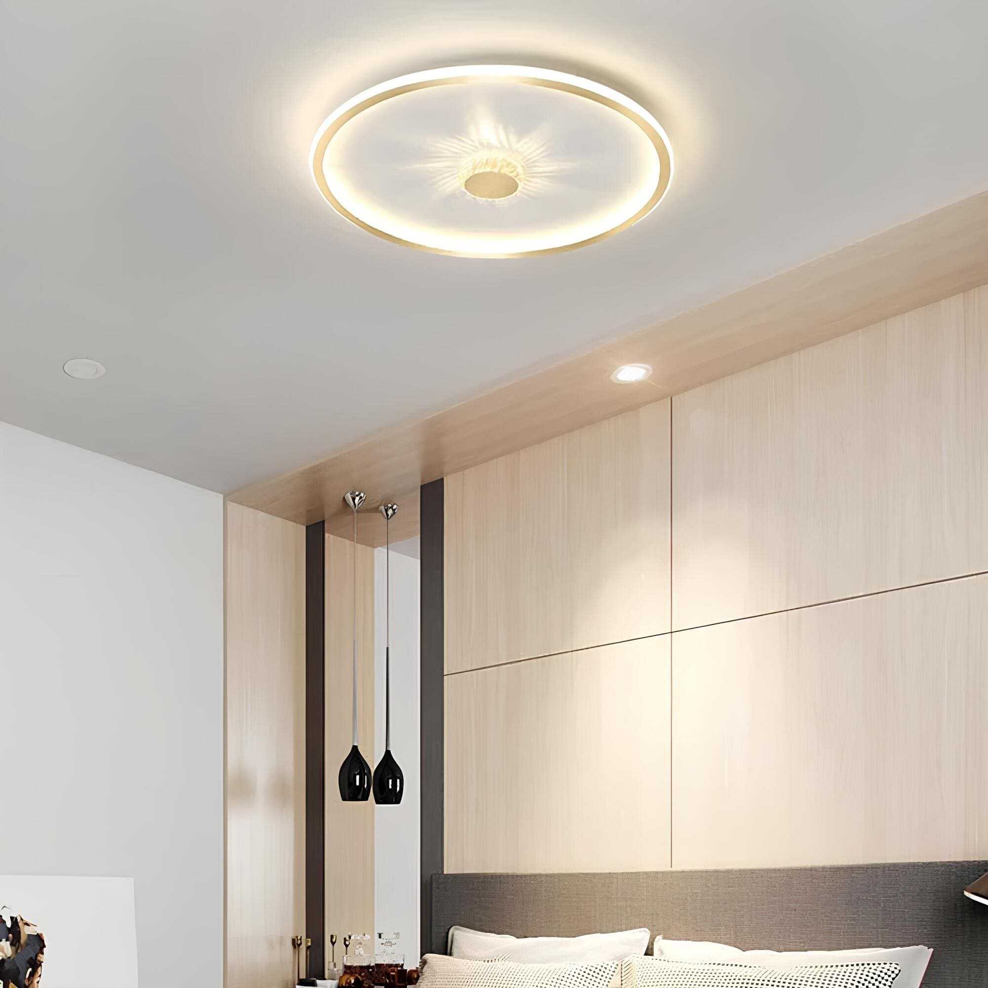 LED Deckenlampe | Dimmbar Schlafzimmer Wohnzimmer