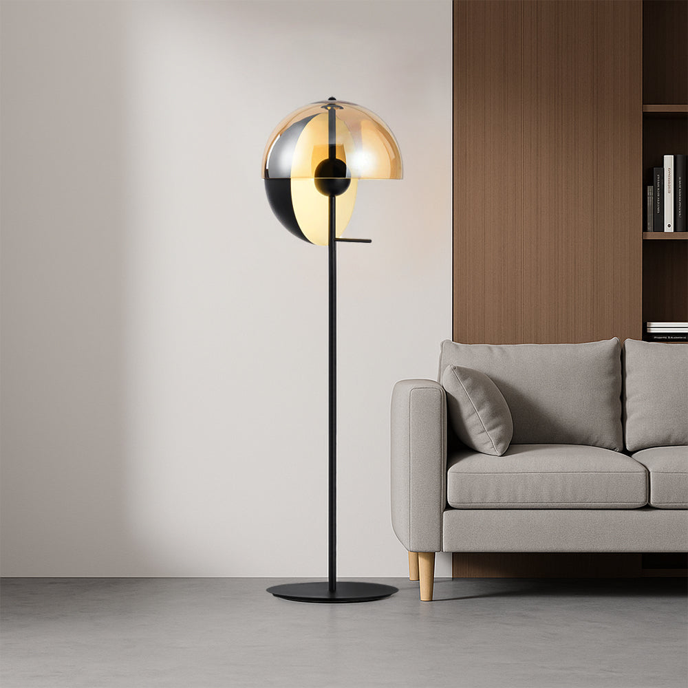 Arvella | Stehleuchte im Retro-Halbkugeldesign