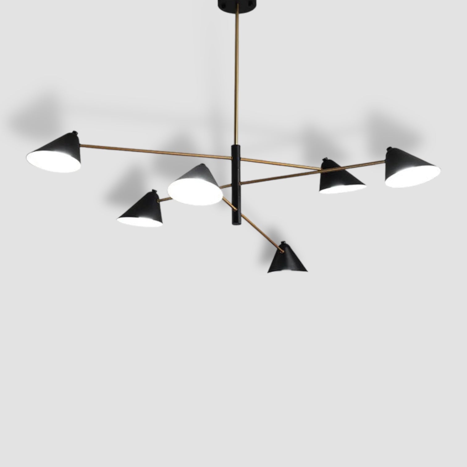 SkandiArt | Metall LED Pendelleuchte Esszimmerlampe