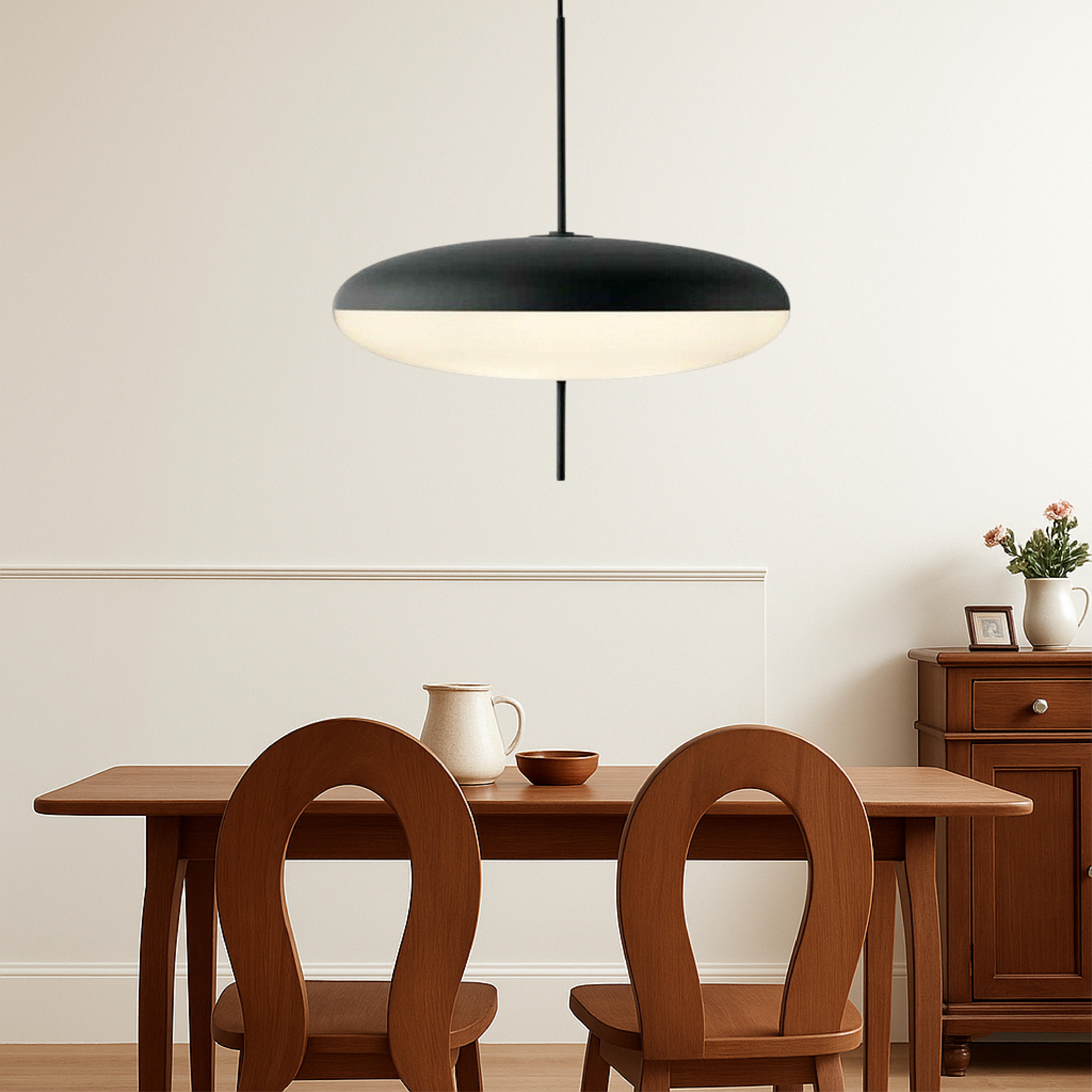 Ovalis | Moderne LED Deckenleuchte Rund