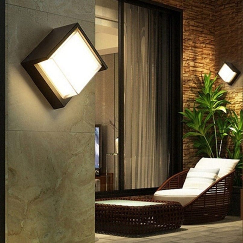 Lunaris | Moderne LED-Außenwandleuchte
