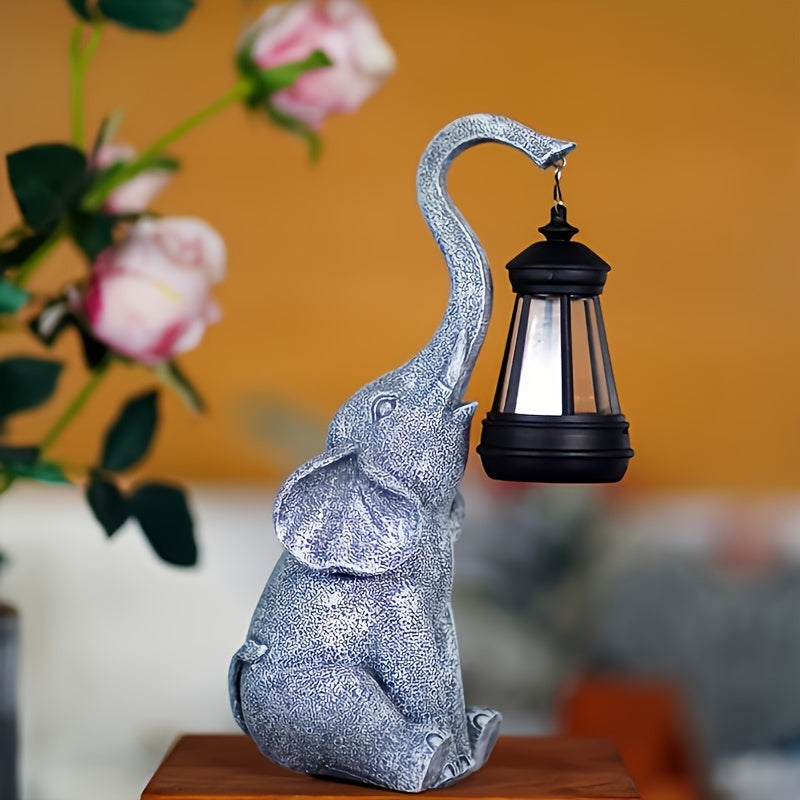 Sanura | Solar Gartenlampe mit Elefant Figur