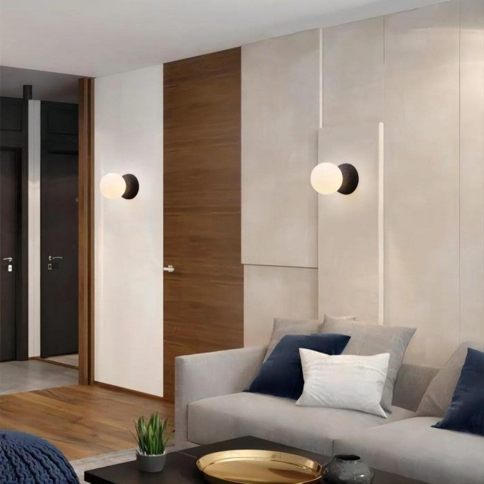 Oriva | Minimalistische Kugel Pendelleuchte im Modern Design