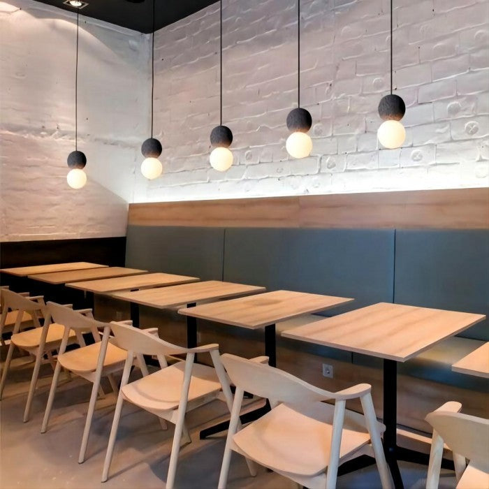 Oriva | Minimalistische Kugel Pendelleuchte im Modern Design