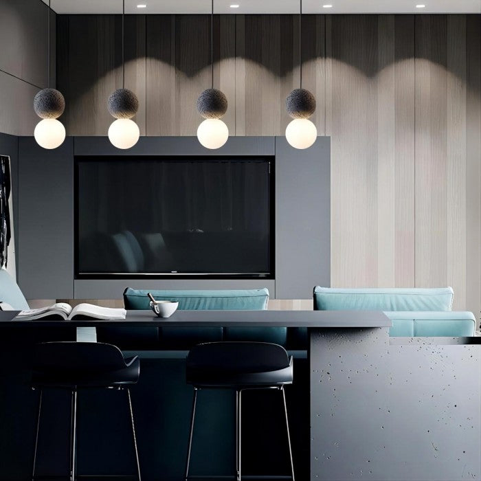 Oriva | Minimalistische Kugel Pendelleuchte im Modern Design
