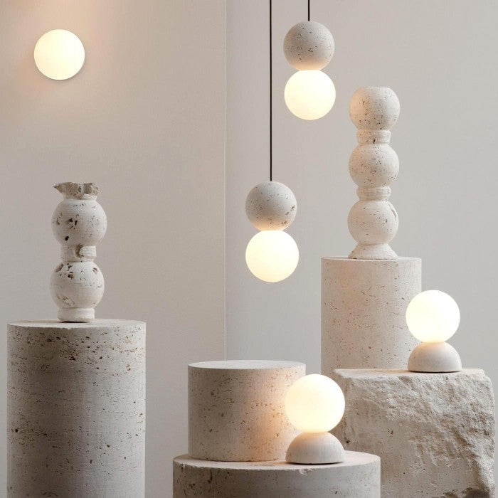 Oriva | Minimalistische Kugel Pendelleuchte im Modern Design