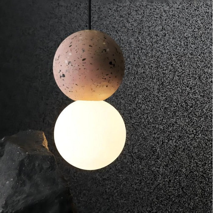 Oriva | Minimalistische Kugel Pendelleuchte im Modern Design