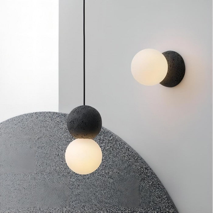 Oriva | Minimalistische Kugel Pendelleuchte im Modern Design