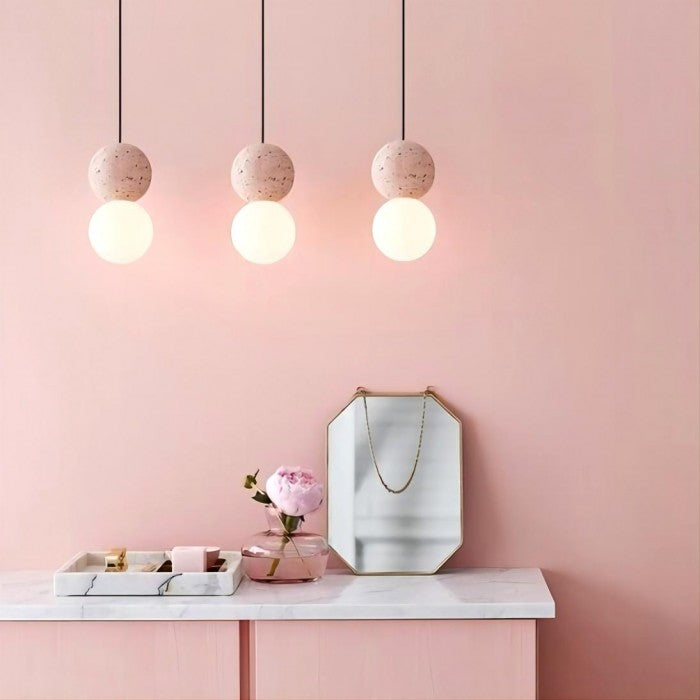 Oriva | Minimalistische Kugel Pendelleuchte im Modern Design