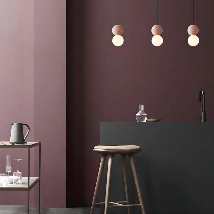Oriva | Minimalistische Kugel Pendelleuchte im Modern Design