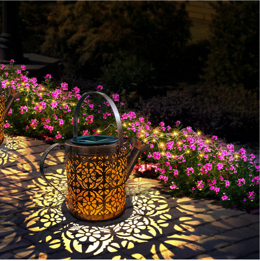 FlowLight | Solar-Gießkannenleuchte für den Garten