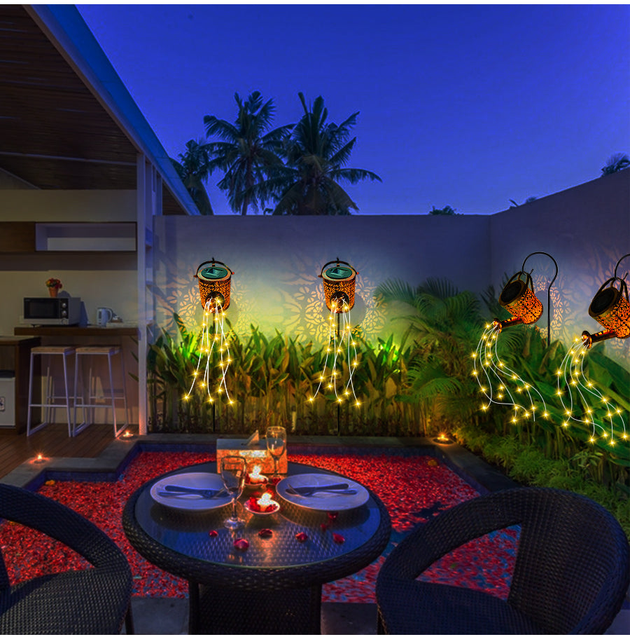 FlowLight | Solar-Gießkannenleuchte für den Garten