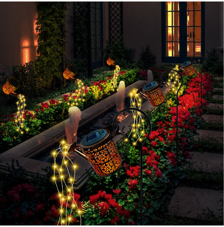 FlowLight | Solar-Gießkannenleuchte für den Garten