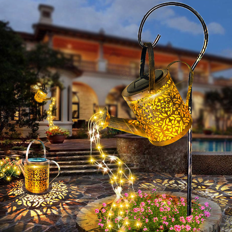FlowLight | Solar-Gießkannenleuchte für den Garten