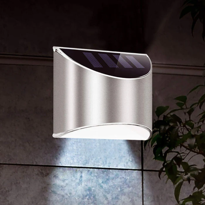 Oryntar | Solar LED Außenwandleuchte