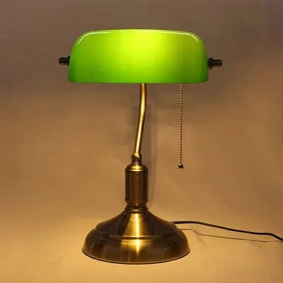 Aurelen | Schreibtischlampe im Retro-Messing-Design