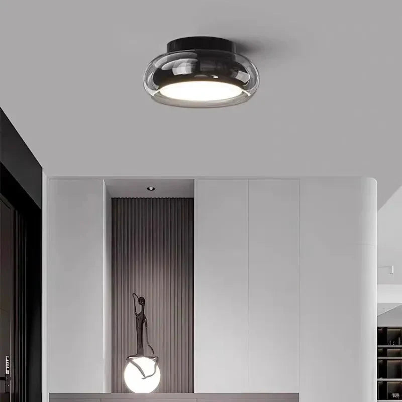 Dovira | Glas LED Deckenleuchte