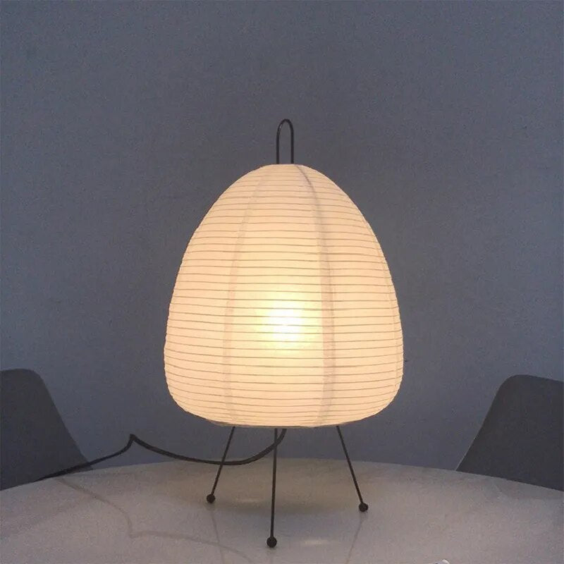 Lumina | Tischleuchte mit Papierlampenschirm