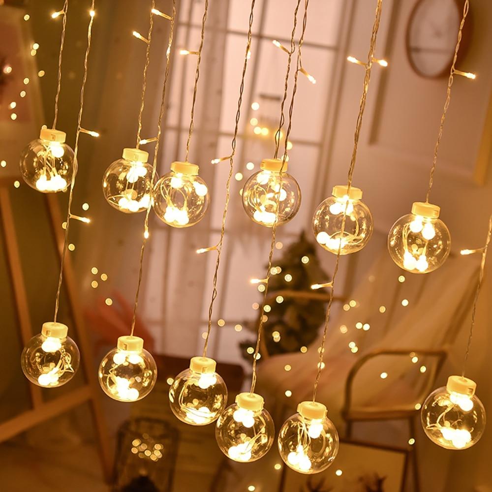 Gloriva | LED Lichterkette mit Kugeln